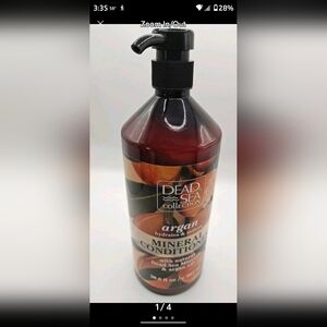 New 30.6 Oz Dead Sea Collection Argan Mineral Conditioner Pump Style